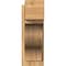 Ekena Millwork Funston Block Rough Sawn Outlooker, Western Red Cedar, 8"W x 22"D x 22"H OUT08X22X22FST05RWR - alternate 2
